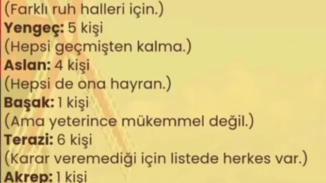Senin kalbinde kaç kişi var?