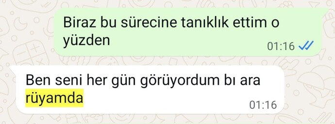 Sürekli rüyamda lisedeki sevgilimi görüyorum?