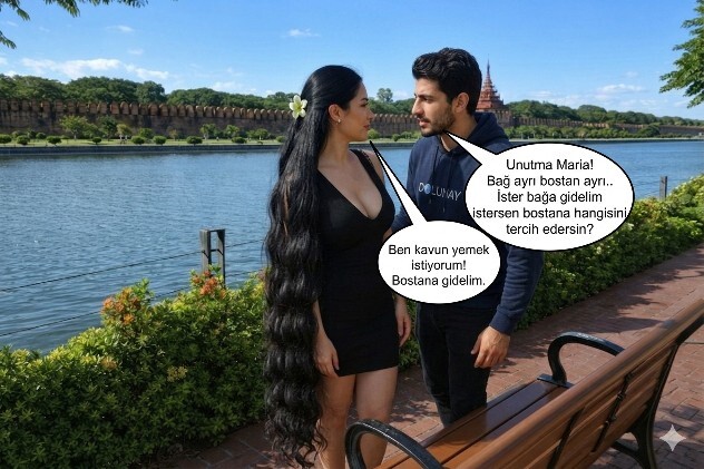 Yemekten hoşlandığın üç şey nedir?