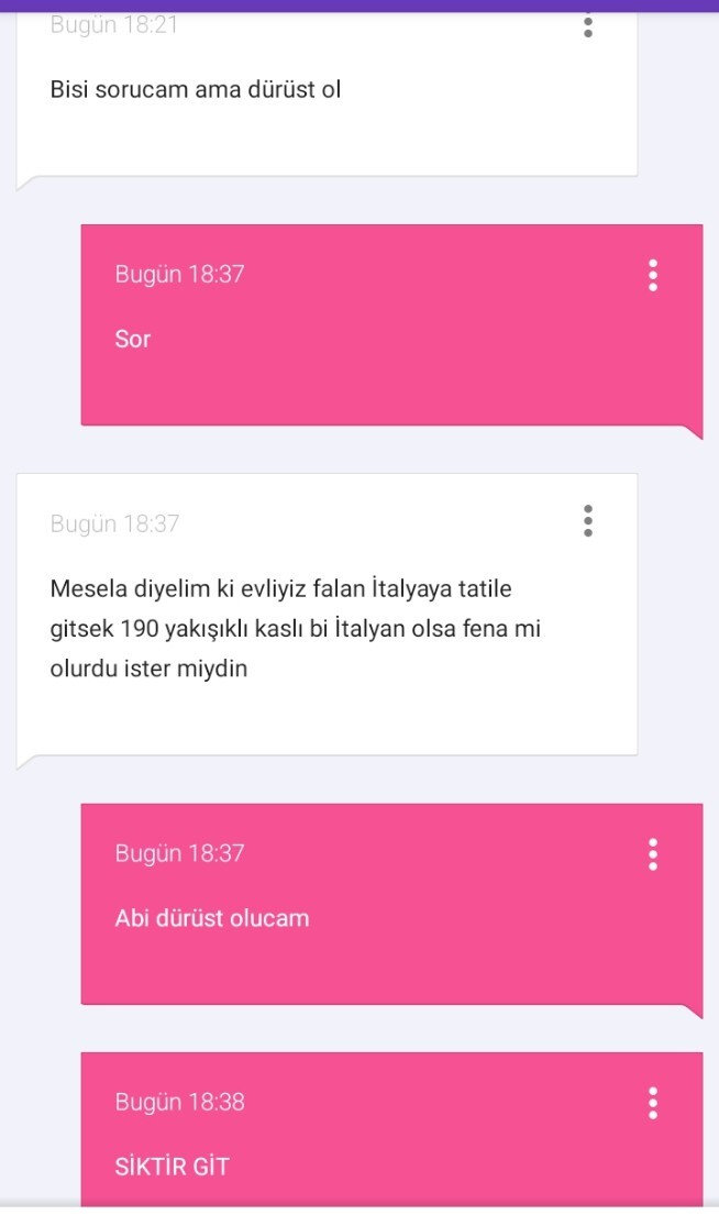 Sitedeki hangi yaş grubundan gelen mesajlar sizi sinir ediyor?