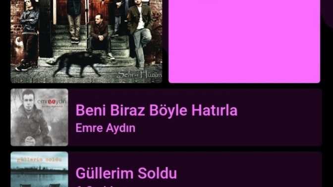 Tekrar tekrar dinlediğiniz şarkılar hangileri?