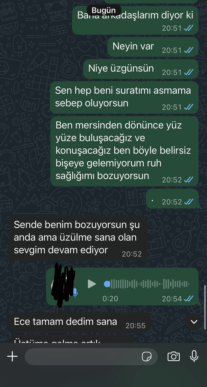 Yerimde olsanız napardınız?