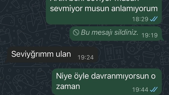 Yerimde olsanız napardınız?