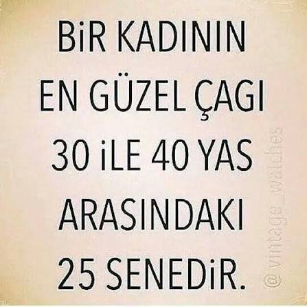 Kadının en güzel yaşı kaçtır?