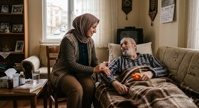 Anne, babamıza bakmak zorunda mıyız?