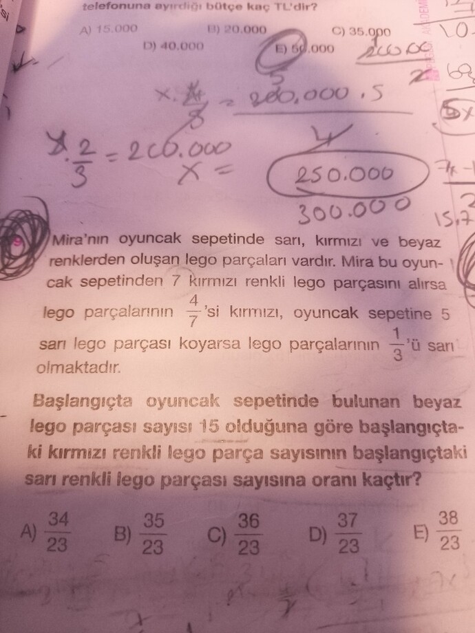 Çözemedim matematiğim pek iyi değil. Yardımcı olur musunuz?