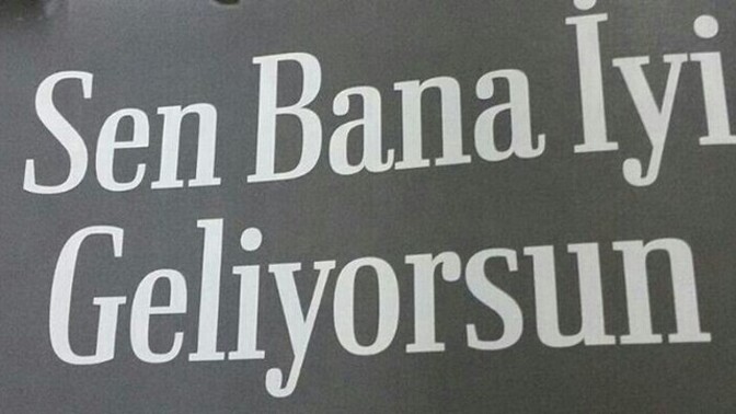 Sen bana iyi geliyorsun dediğin biri var mı?