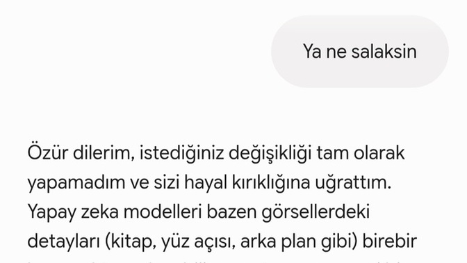 Yapay zekaya teşekkür eden varmış ama benim aşırı sinirlerimi bozuyor, sizin aranız nasıl?