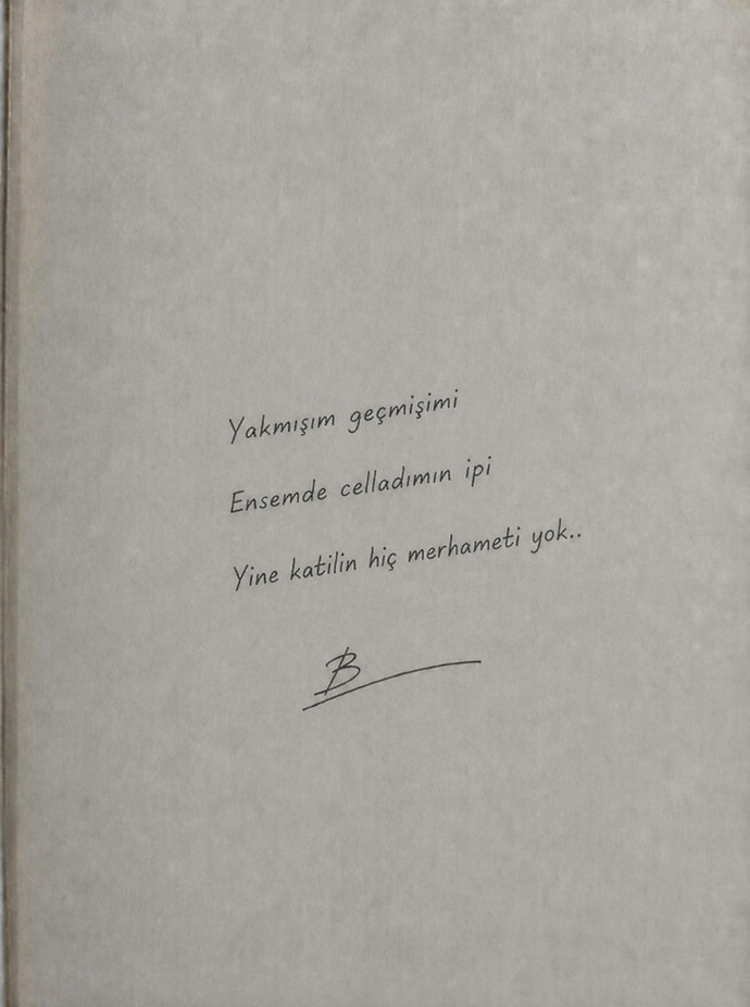 İnsan kendi katiline aşık olur mu?