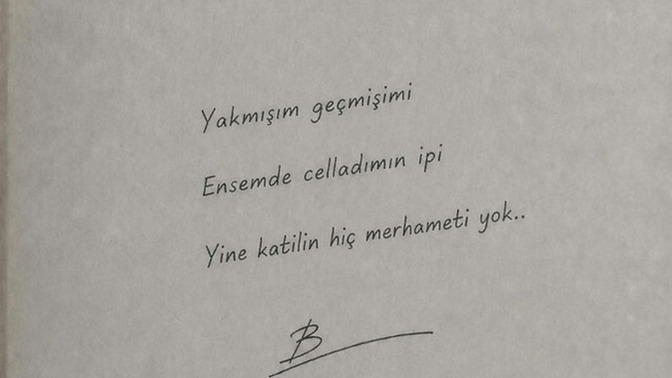 İnsan kendi katiline aşık olur mu?