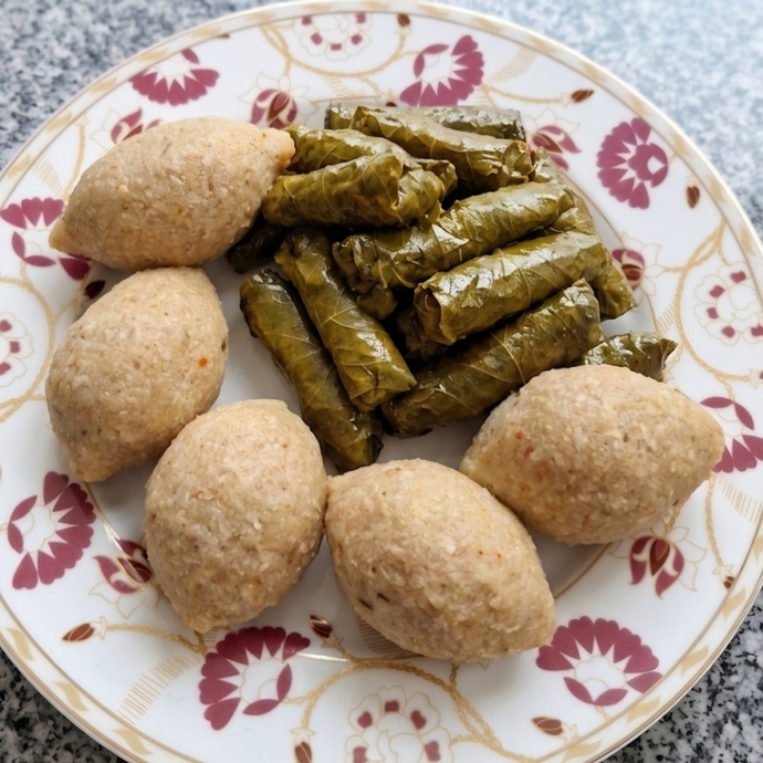 İçli köfte ve sarma kahvaltı veya çay yanına yakışırmı?