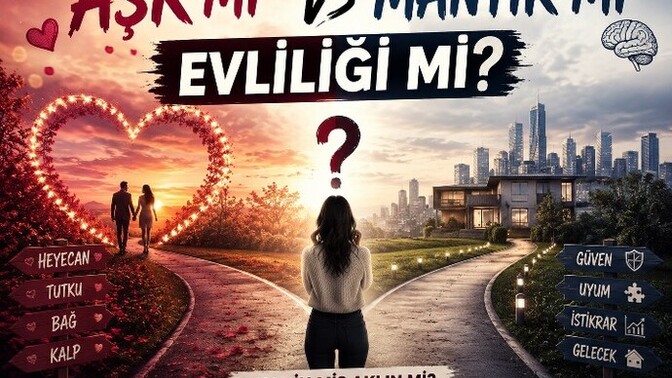 Aşk evliliği mi mantık evliliği mi 🤨?