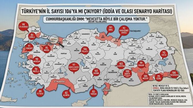 Haritaya 25 il daha ekleniyor. Sizce ne gibi artı ya da  eksileri olur?