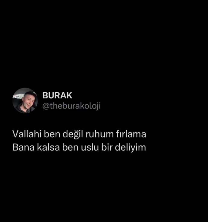 Uslu musun fırlama mı?