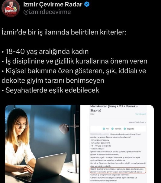 Ülkede verilen iş ilanına bak ülke nereye gidiyor?