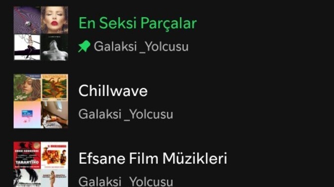 Çalma listendeki en seksi şarkıyı paylaşır mısın?