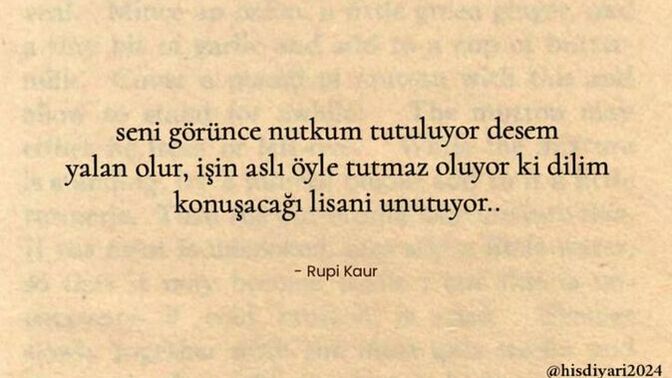 Hiç görünce nutkunuzun tutulduğu biri oldu mu?