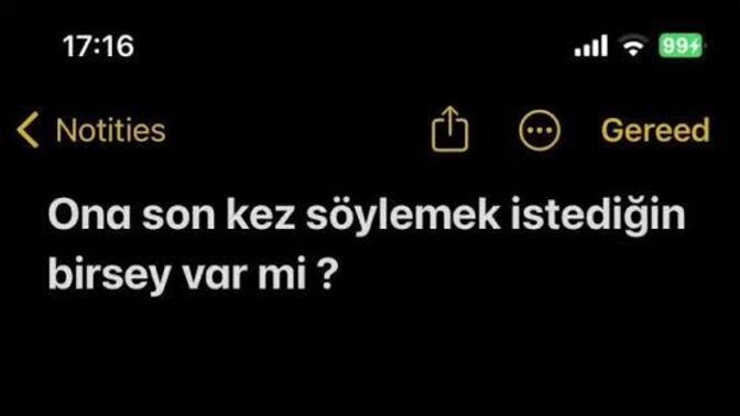 Eski sevgilinize son bir mesaj yazacak olsanız ne söylersiniz, içinizden ne geçer?