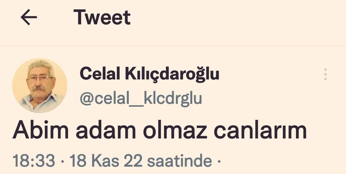 Kemal koltukdaroğlu hakkında ne düşünüyorsun?