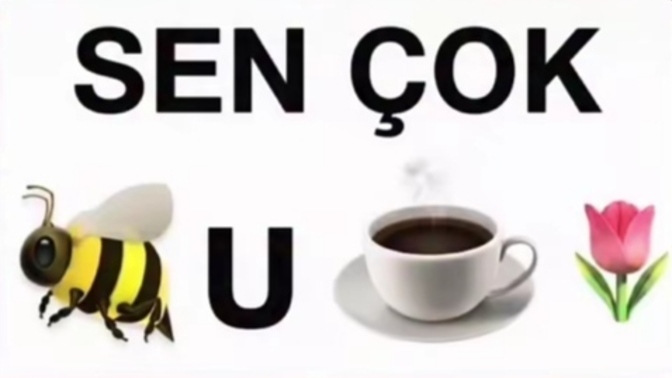 Şu görselde tam olarak ne yazıyor, bir türlü çözemiyorum?