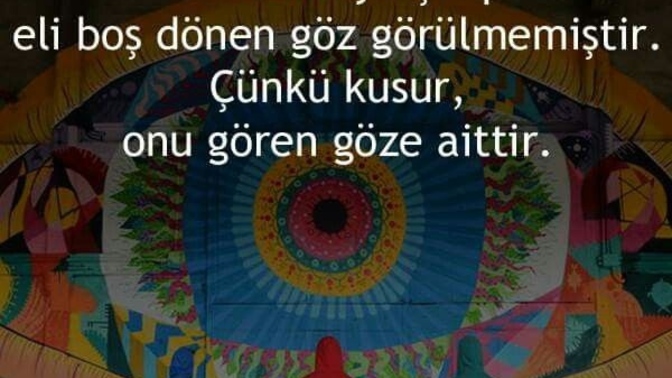 Sürekli başkalarının ayıbını arayıp kendi kusurunu görmeyen insanlardan sıkılmadınız mı?