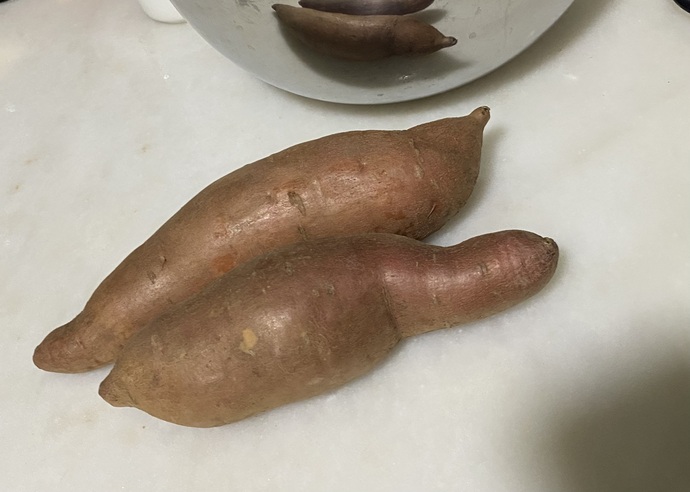 bu tatlı patates. tipine bakın. çok komik