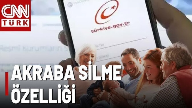 E-Devlet'e "akrabaları sil" özelliği gelmiş. Peki sen ilk kimi silersin?