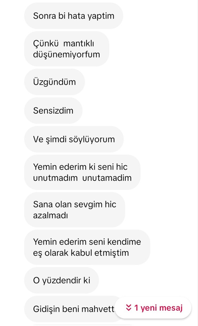 Kızlar sizce eski sevgilim seviyor mu?