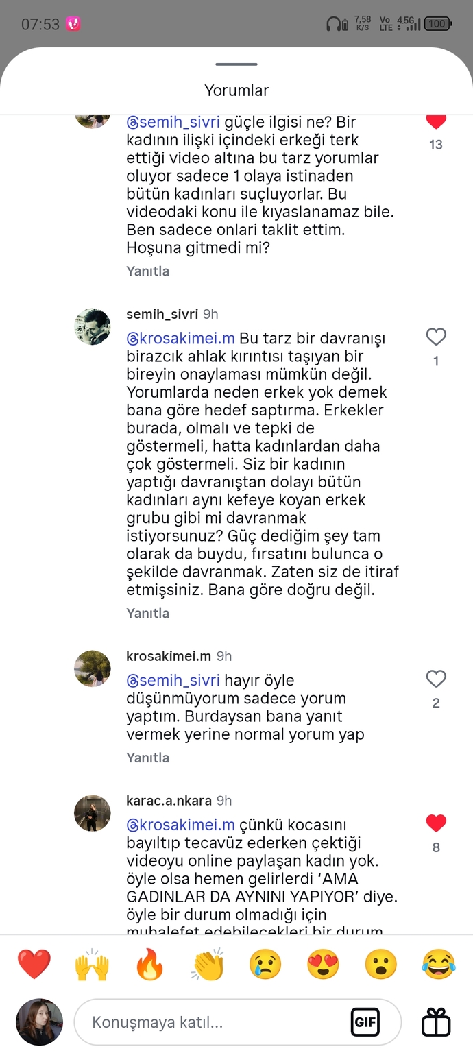 Her olayda kendini savunan erkeklere ne denir?