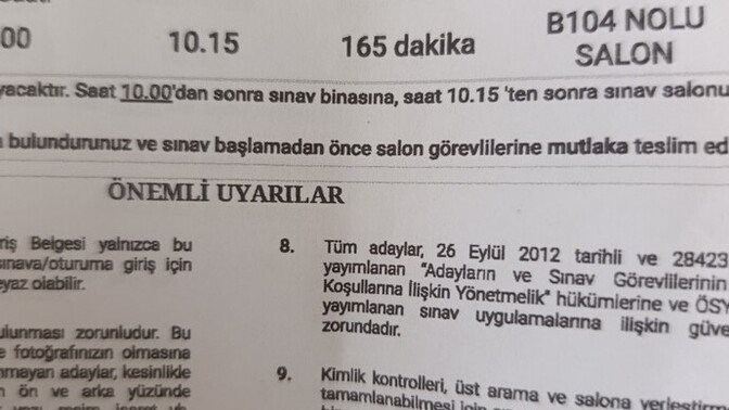 YKS'ye girecek misiniz, sınav yeriniz belli oldu mu nerede gireceksiniz?
