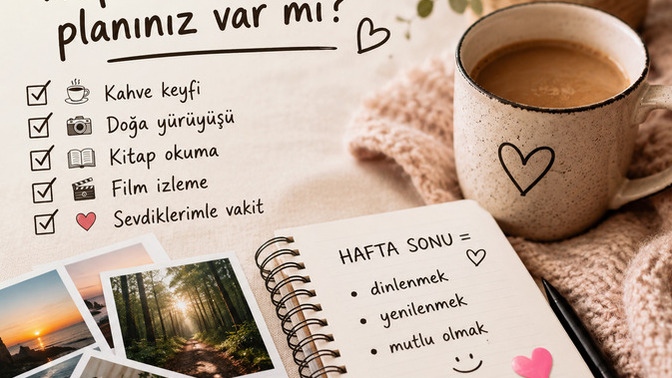 Hafta sonu planınız var mı?