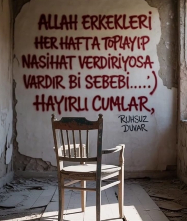 Hayırlı cumalar herkese jssjsjjsjjhs?