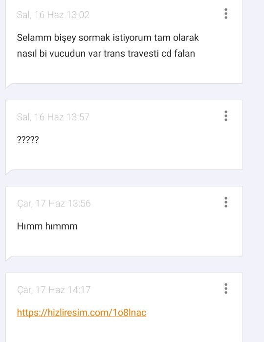Böyle mesajlar alınca tepkiniz ne oluyor?