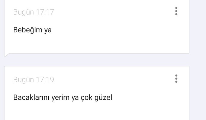Böyle mesajlar alınca tepkiniz ne oluyor?