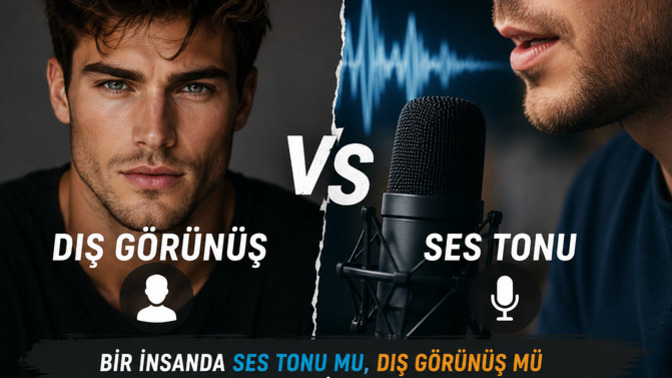 Karşı cinste ilk ne dikkat çeker, ses tonu mu dış görünüş mü gerçekten?