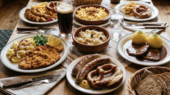 Almanya'ya ilk kez gitsen ne yerdin, schnitzel mi currywurst mu apfelstrudel mi?