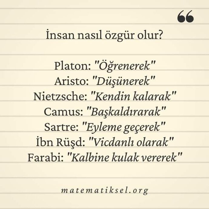 Gerçek anlamda özgür olmak ne demek, insan zihinsel ve duygusal olarak nasıl özgürleşir?