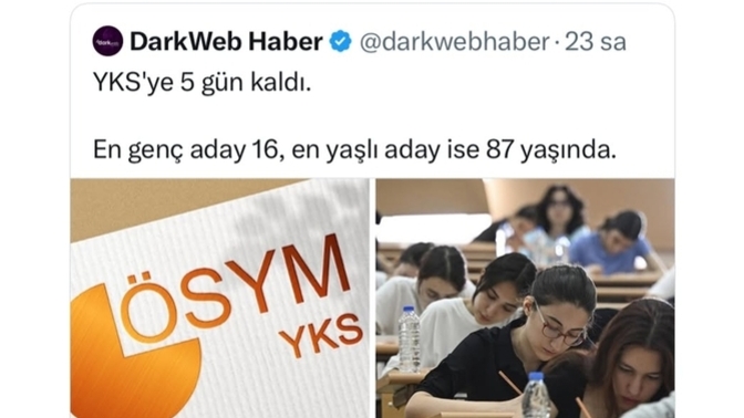 87 yaşında YKS’ye girmek mi daha eğlenceli, yoksa 16 yaşında YKS’ye girmek mi?