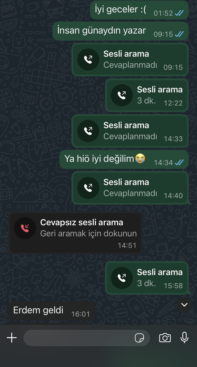 Gün içinde yazmayan sevgiliden ayrılır mıydınız?