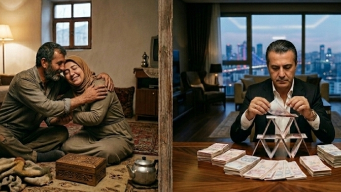 Kocan, fakir olup seninle mi oynasın, zengin olup parasıyla mı?