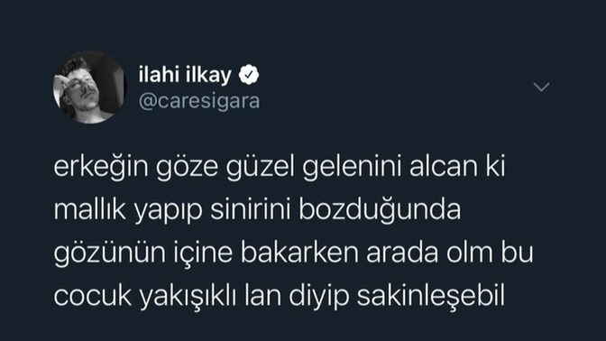 ​Sevgilinizin yaptığı bir hataya tam kızacakken, tipine bakıp 'ay neyse ya, çok yakışıklı, boş ver' deyip sinirinizi bastırdınızmı?