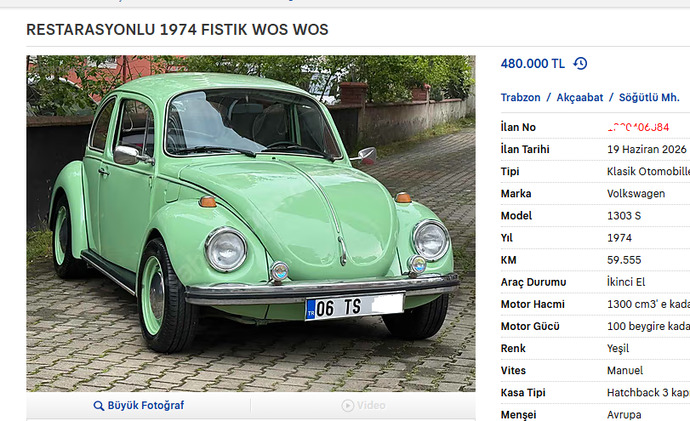 Klasik otomobilleri sever misiniz?