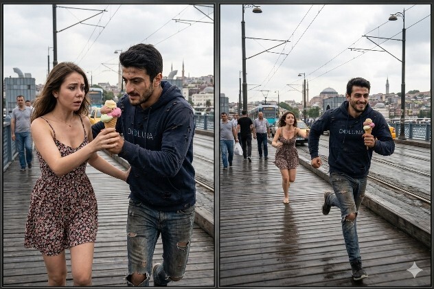 En son yediğin şeyi yemeden önce çalıp kaçsaydım, ben ne yemiş olurdum?