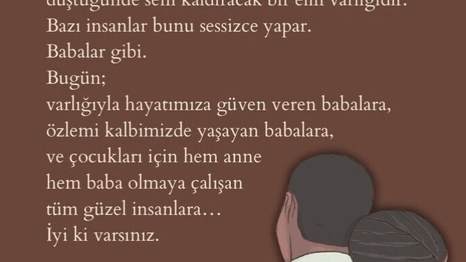 Günaydın mutlu pazarlar 🥰 babanızın babalar gününü kutladınız mı?