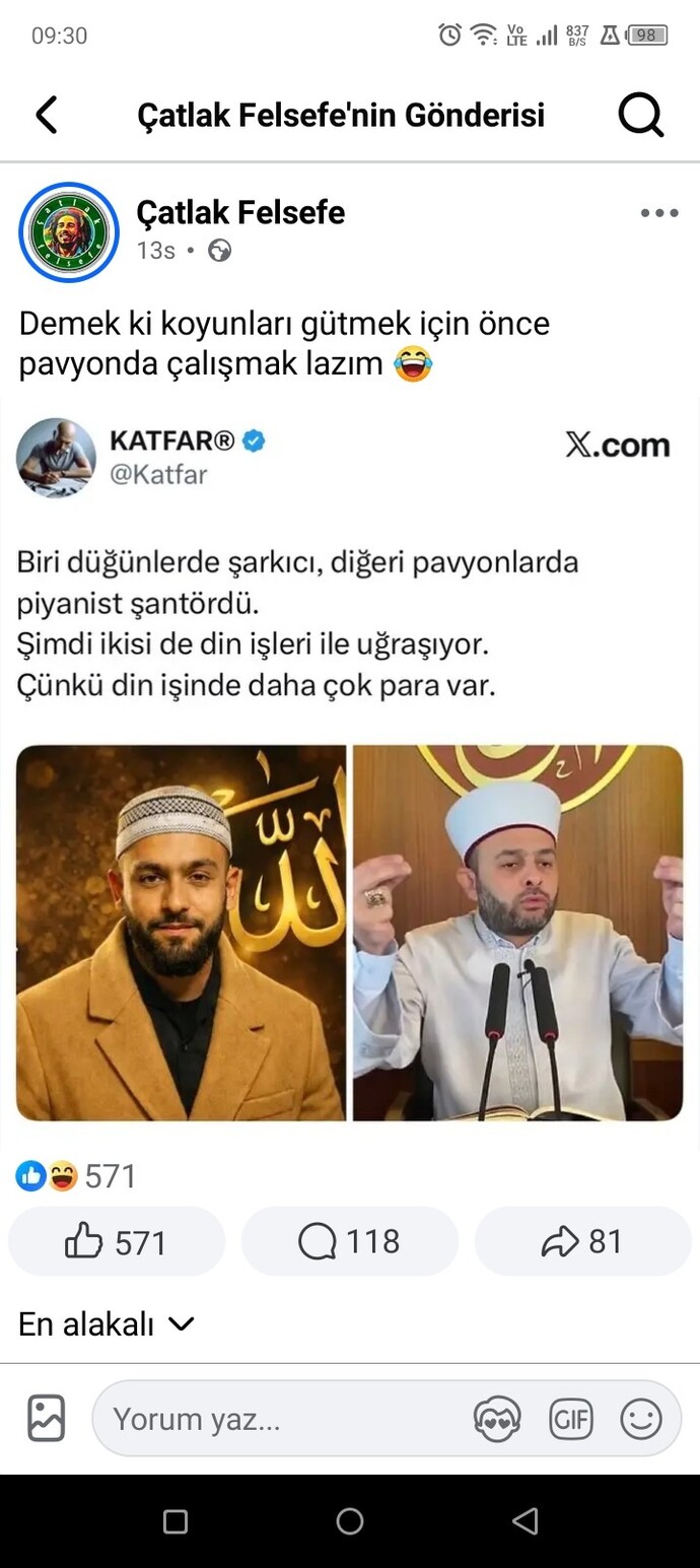 Harbiden öyle mi ya, yoksa bana mı öyle geliyor?