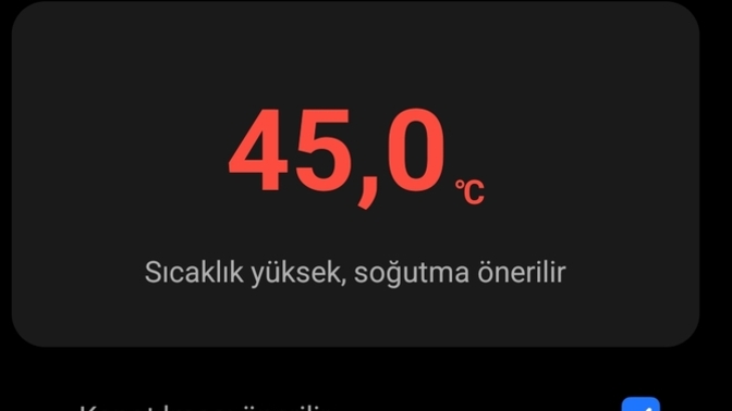 Telefonunuz en fazla kaç dereceyi gördü?