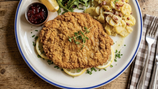 Alman usulü schnitzel sever misiniz?