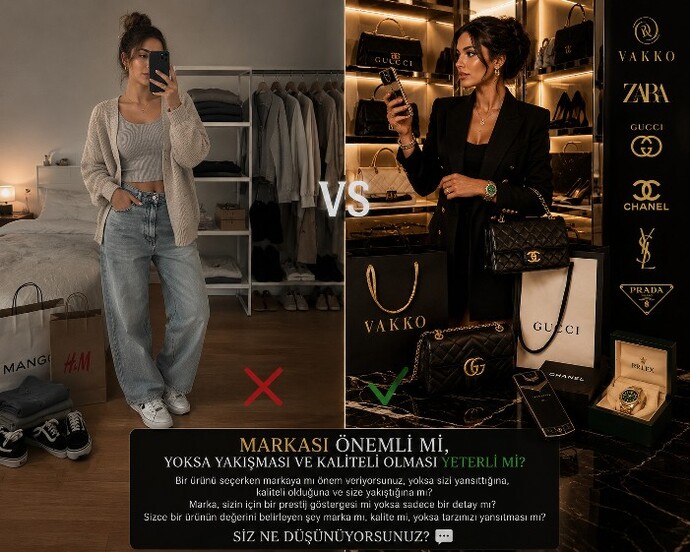 Kıyafette marka gerçekten önemli mi, yoksa yakışması ve kaliteli olması yeterli mi?