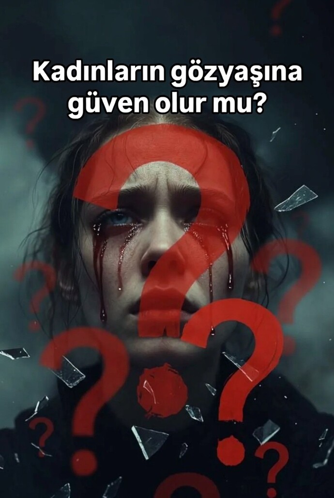 Kadınların göz yaşına güven olur mu?