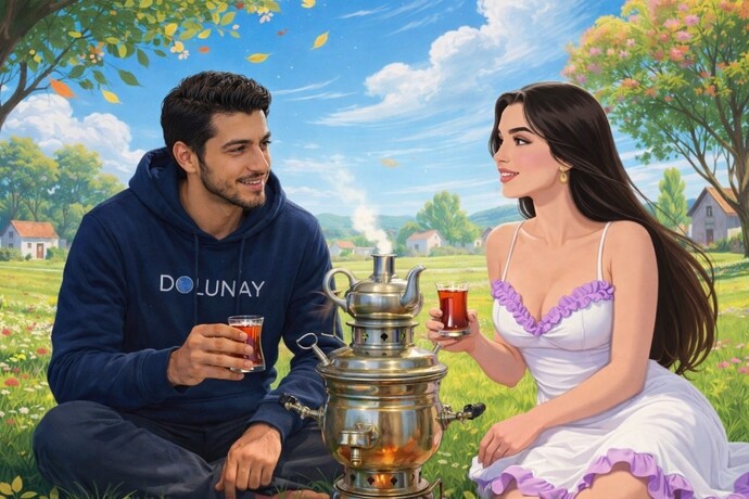 Su dışında son içtiğin şeyi çimen üstünde oturup seninle içmiş olsaydım, ne içmiş olurduk?